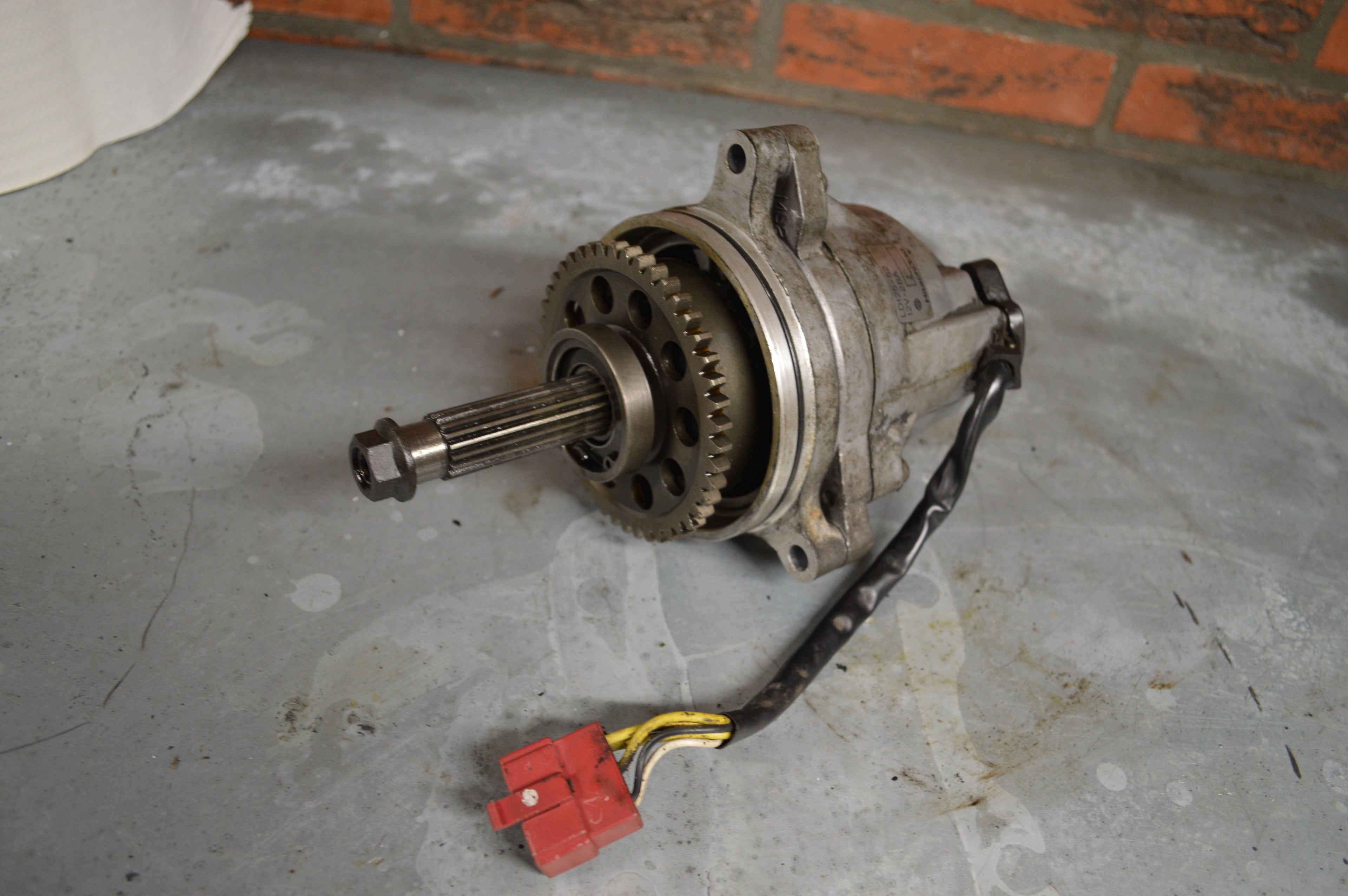 Honda CBR1000F dynamo