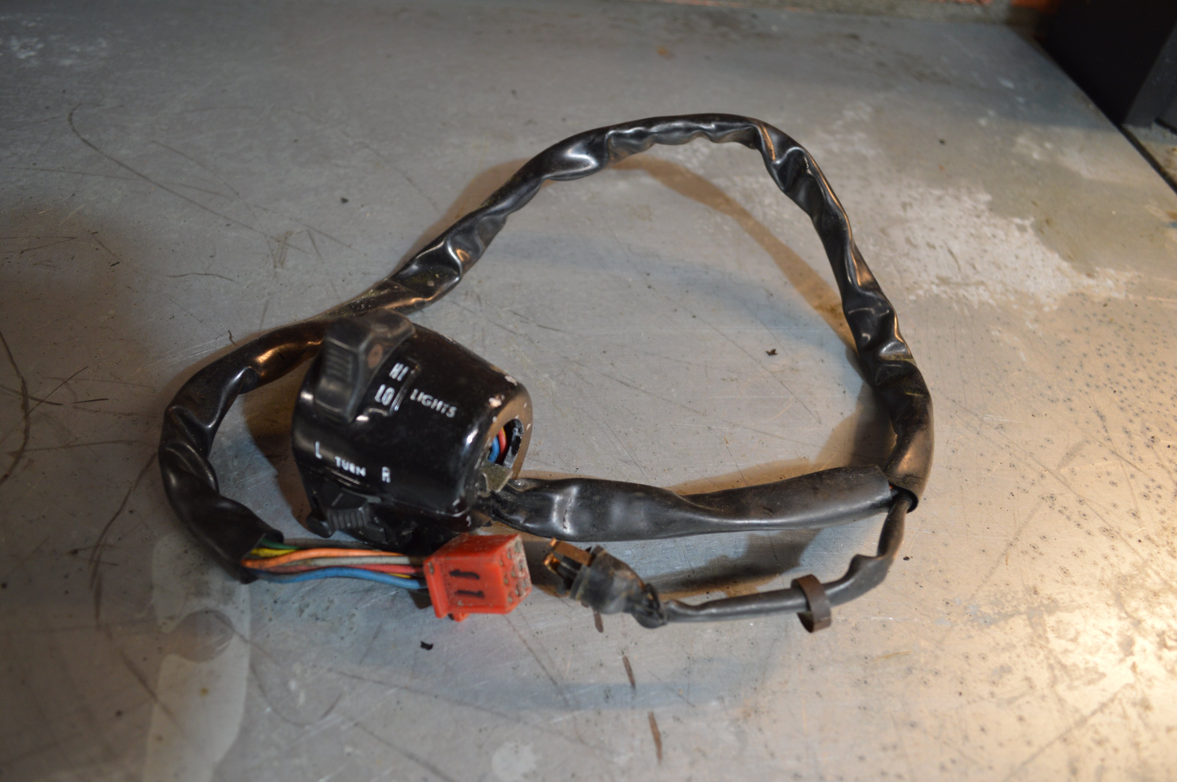 Kawasaki KZ305LTD stuurbediening links