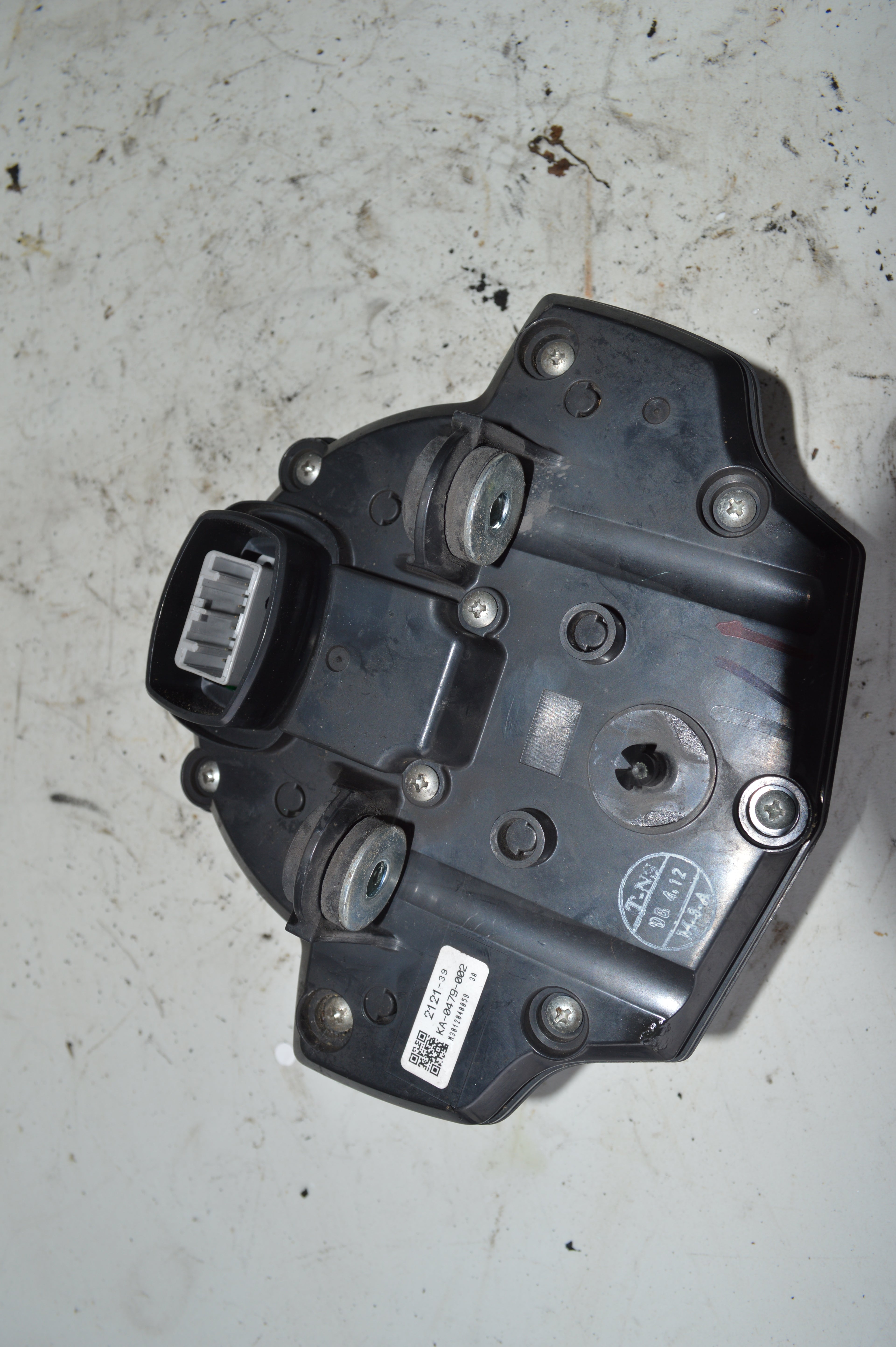Kawasaki ER6N kilometer teller