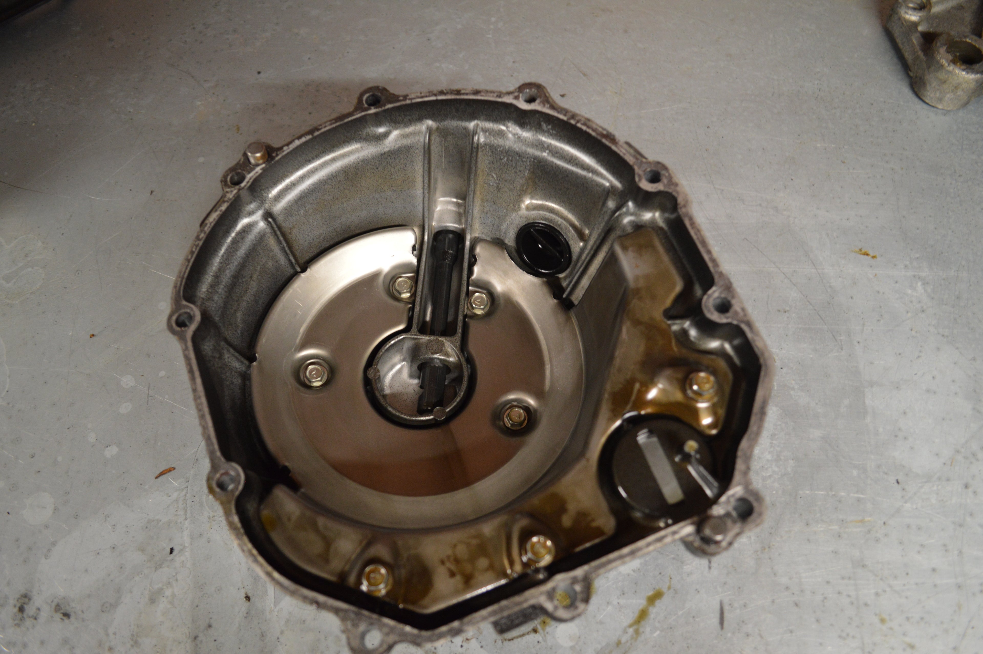 Kawasaki ZX6R koppelings deksel