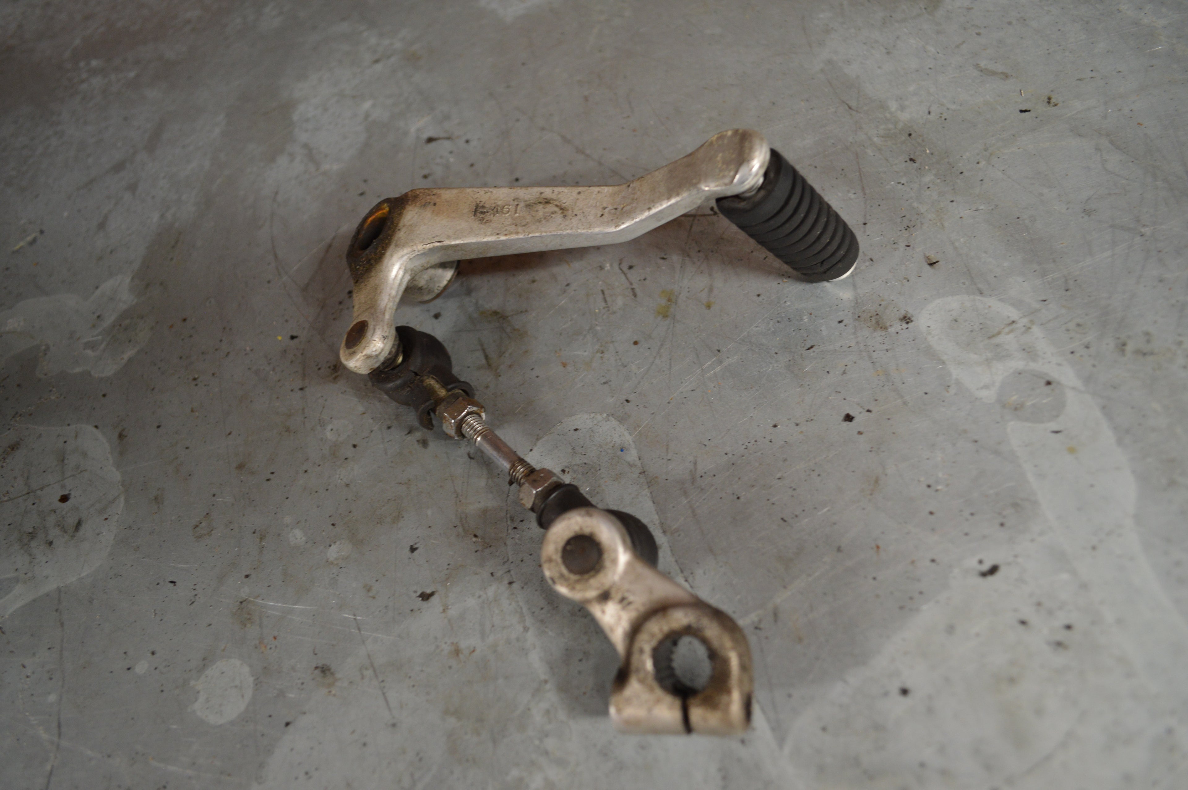 Suzuki GSX600F schakel mechanisme