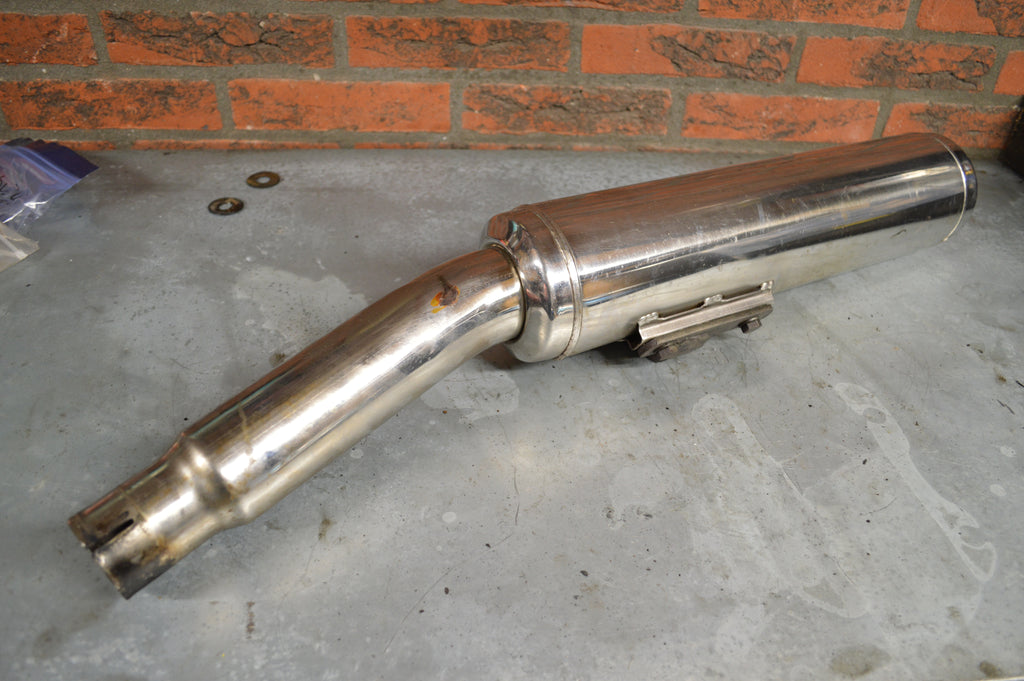 Suzuki GSX600F uitlaat demper links