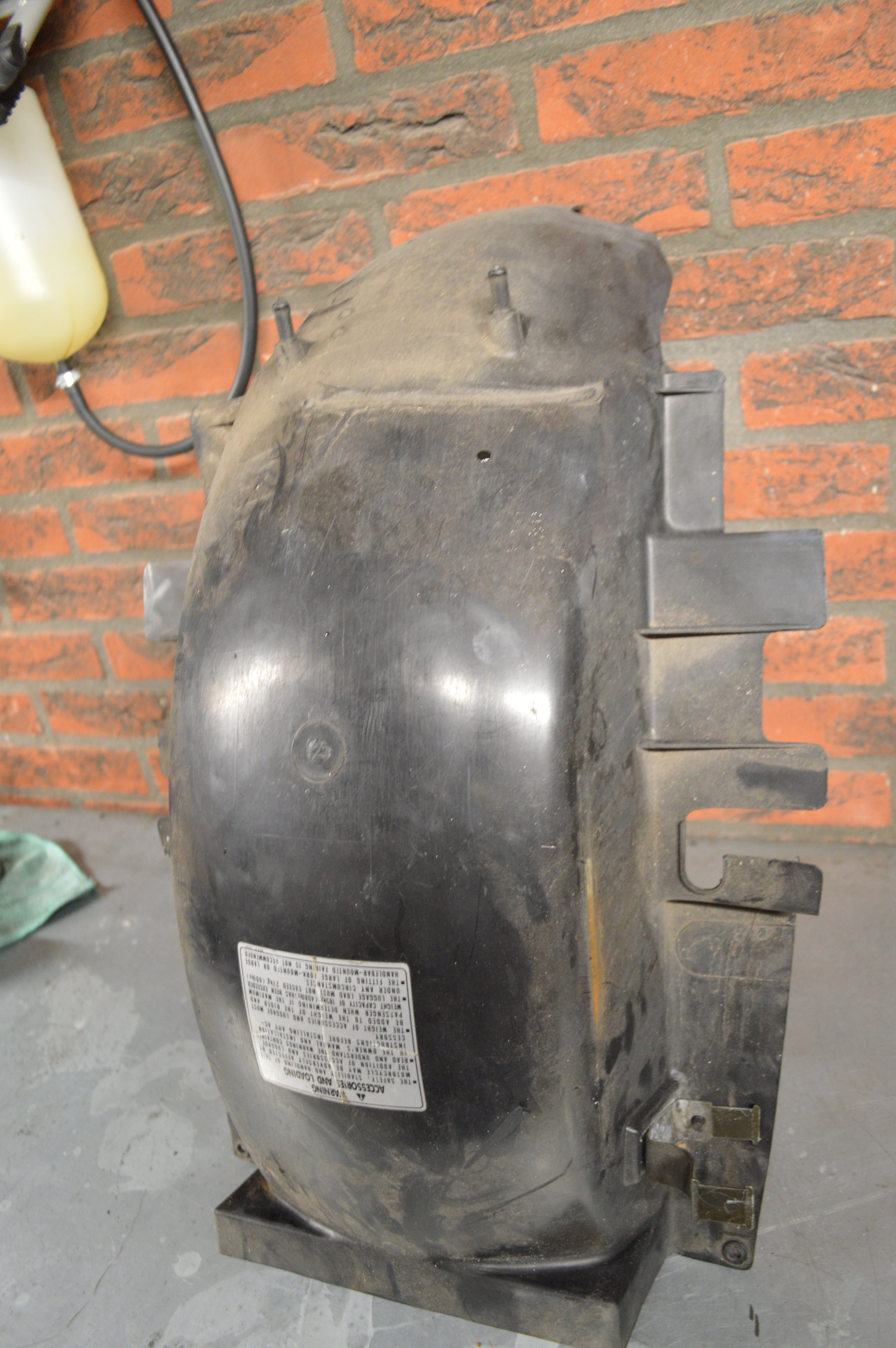 Honda CBR1000F achterspatbord