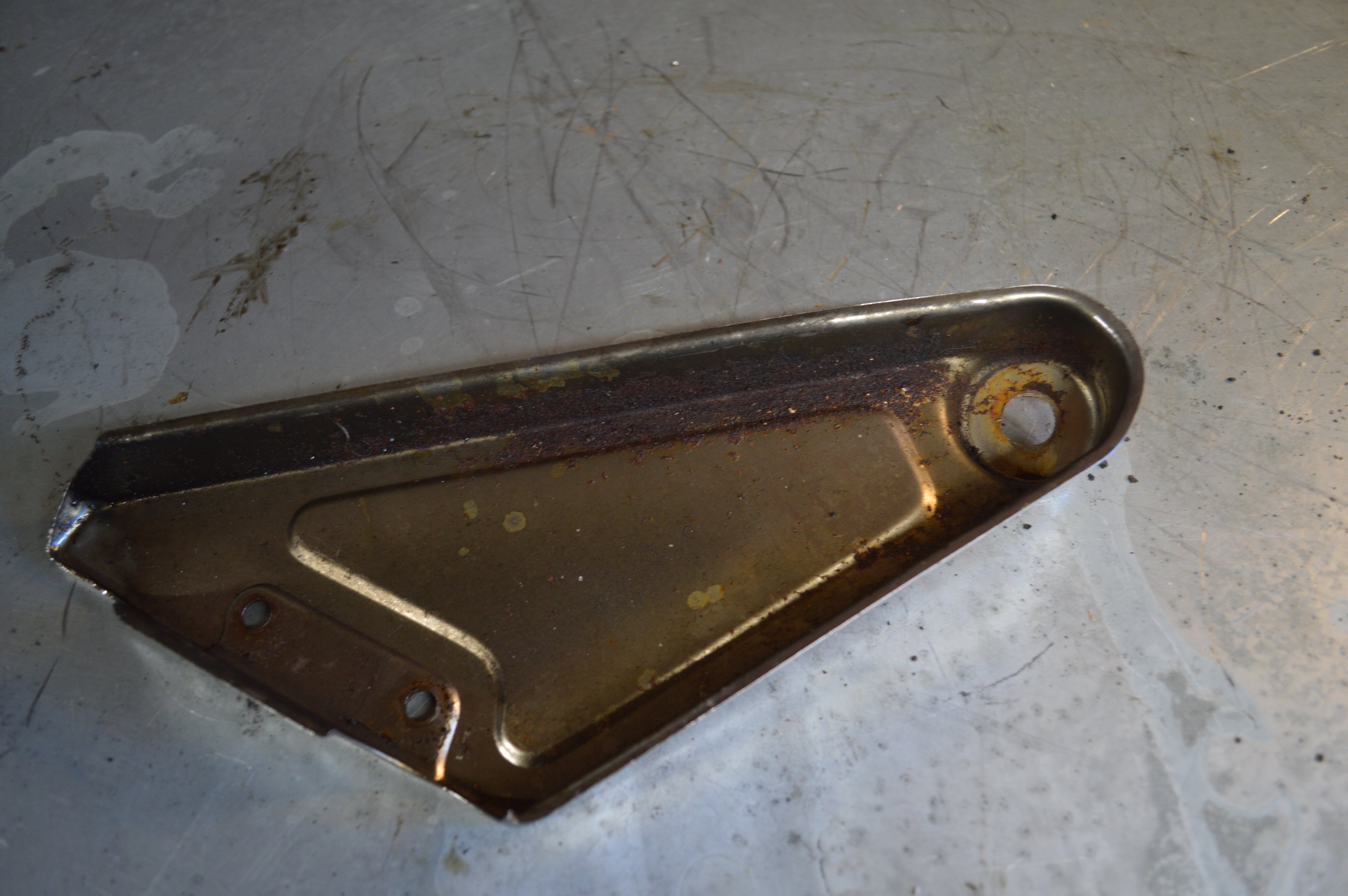 Kawasaki KZ305LTD schetsplaat links