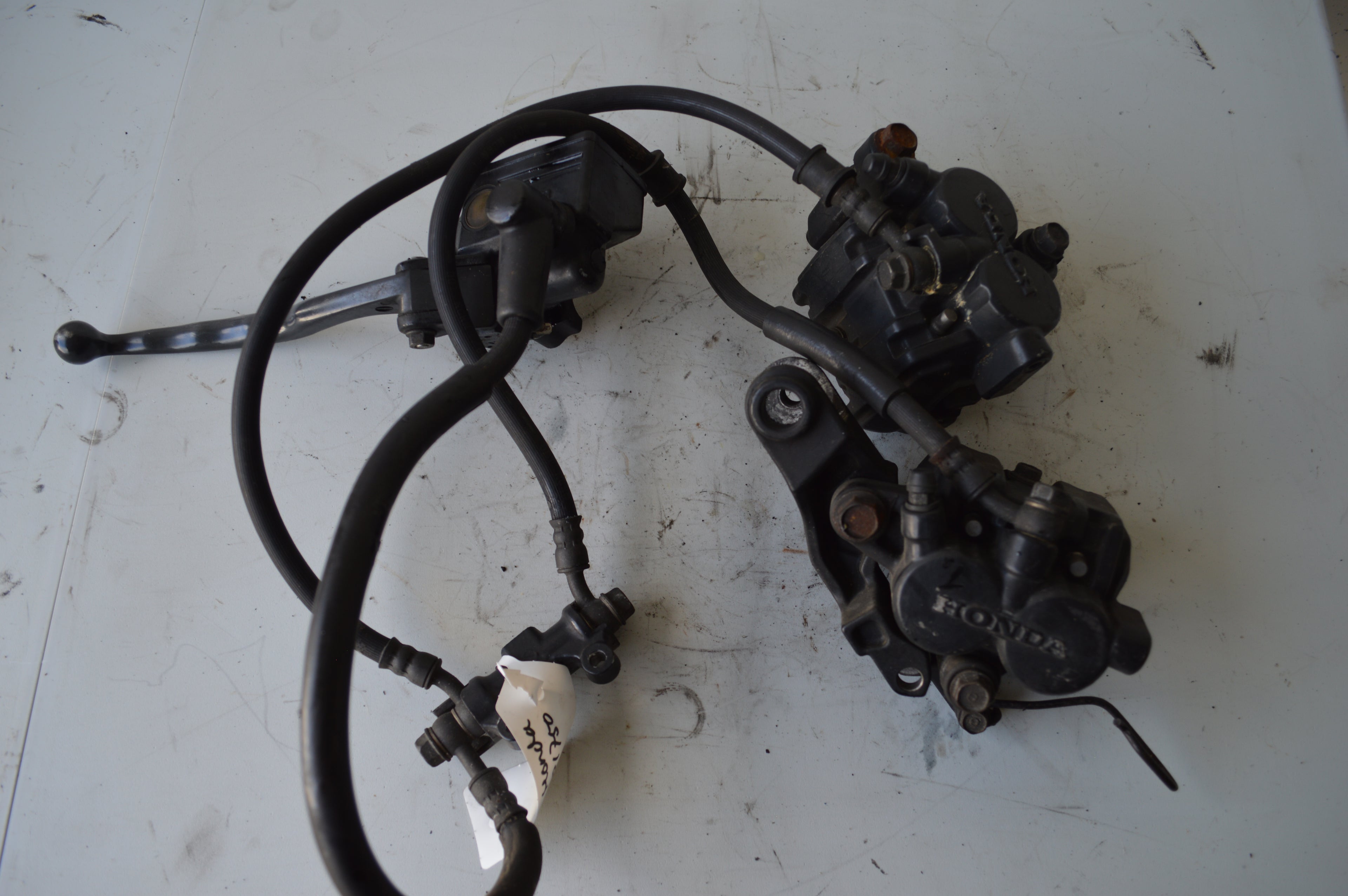 Honda CB700 CB750 remsysteem voorzijde