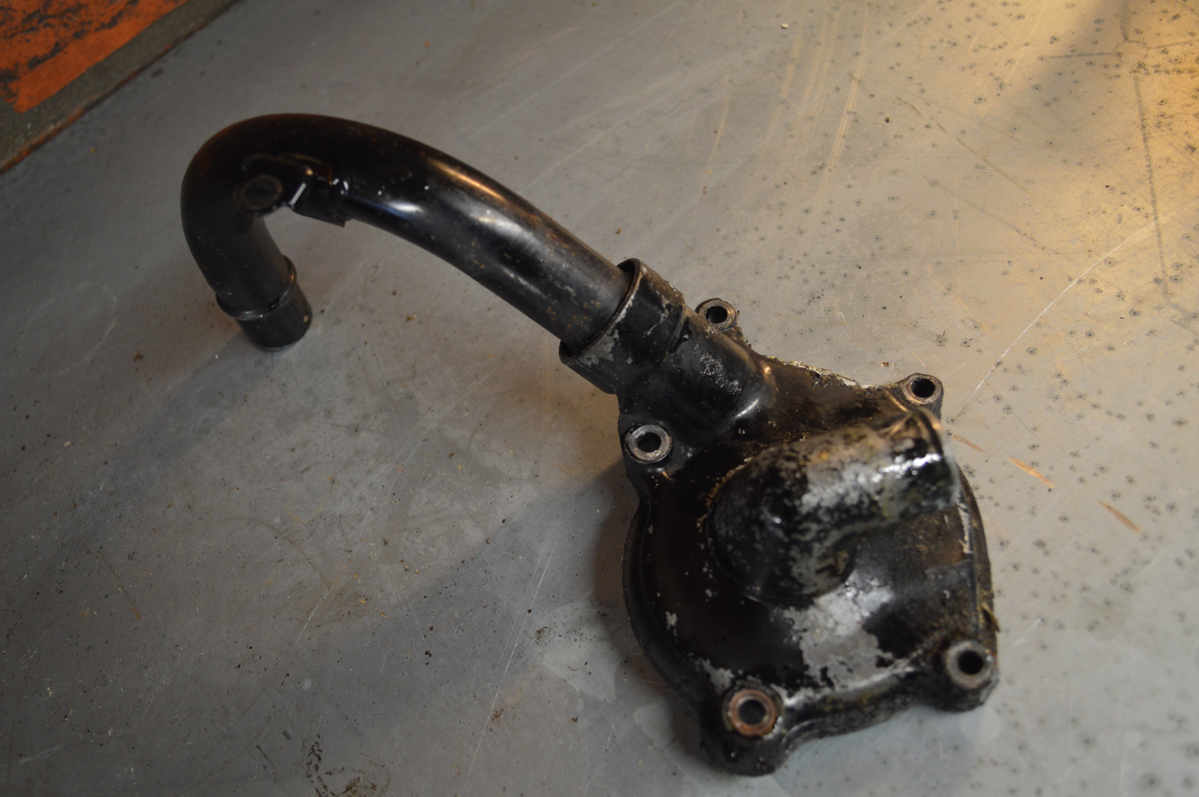 Yamaha FZX700 waterpomp behuizing