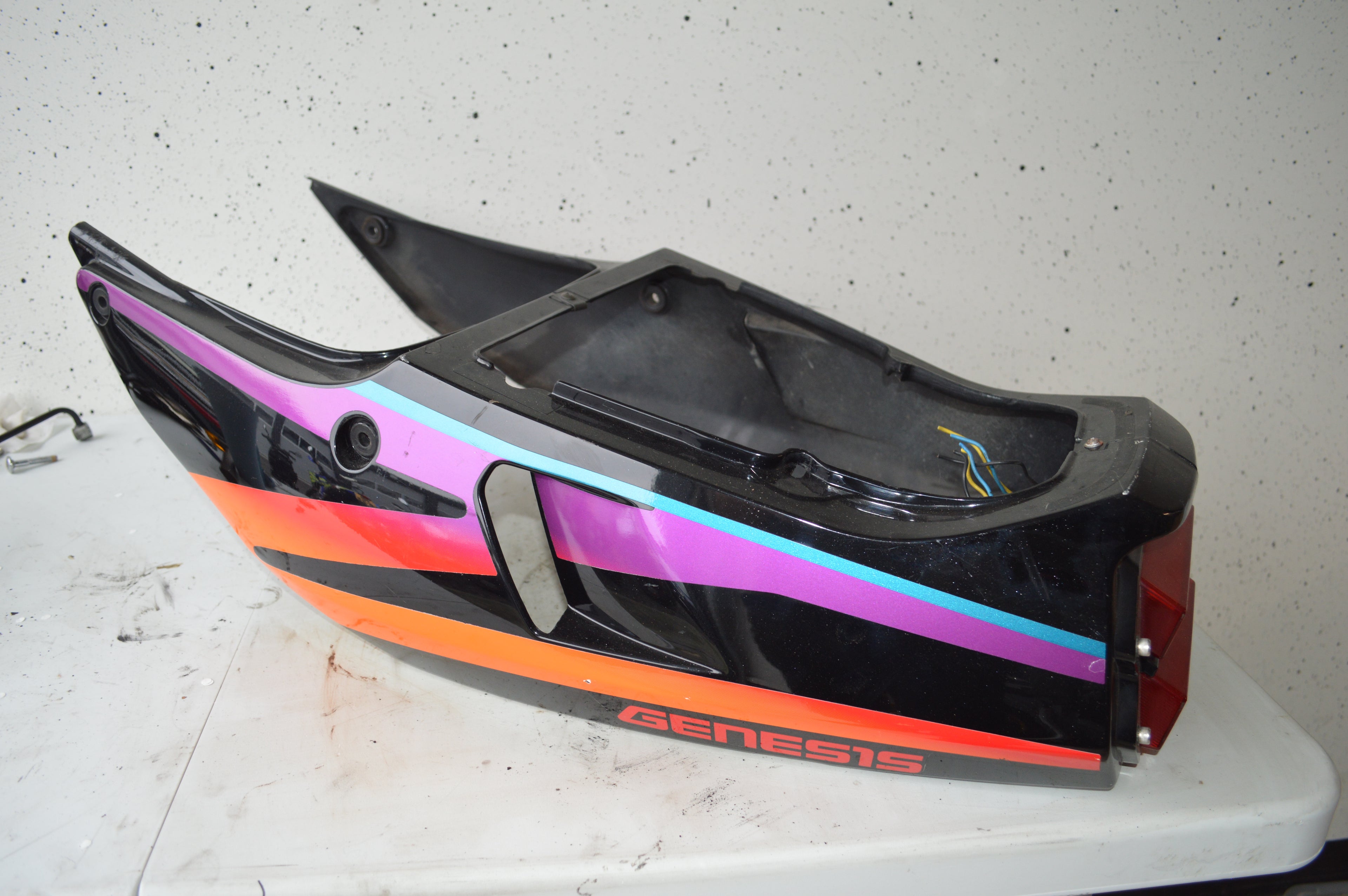 Yamaha FZR600 achter kuip
