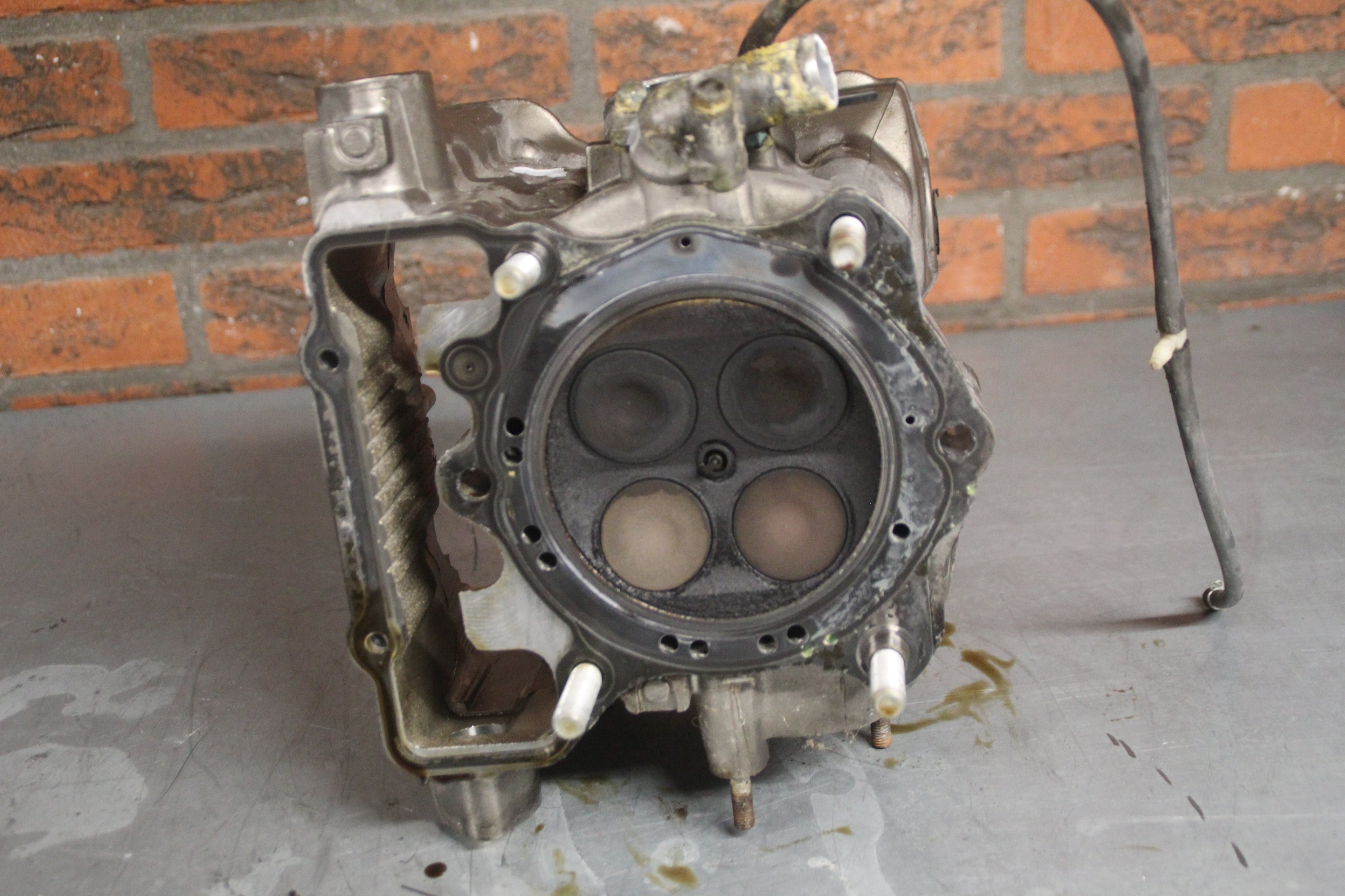 Honda VTR1000F cilinderkop cil 2
