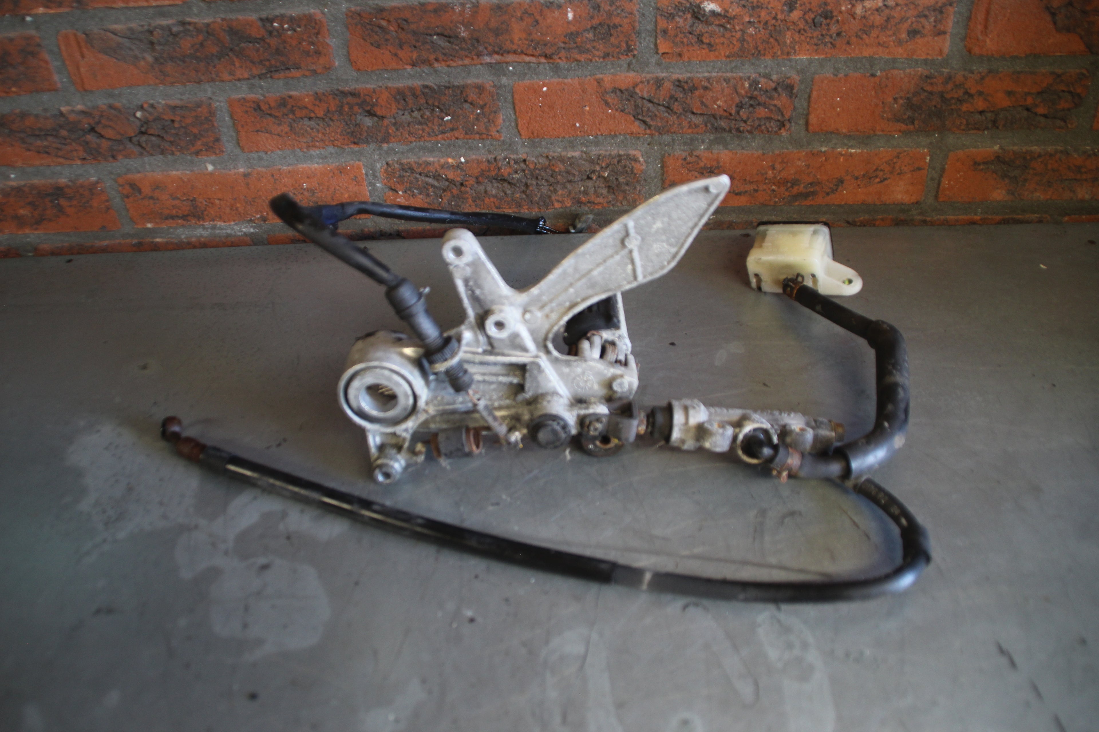 Honda VTR1000F schetsplaat rechts
