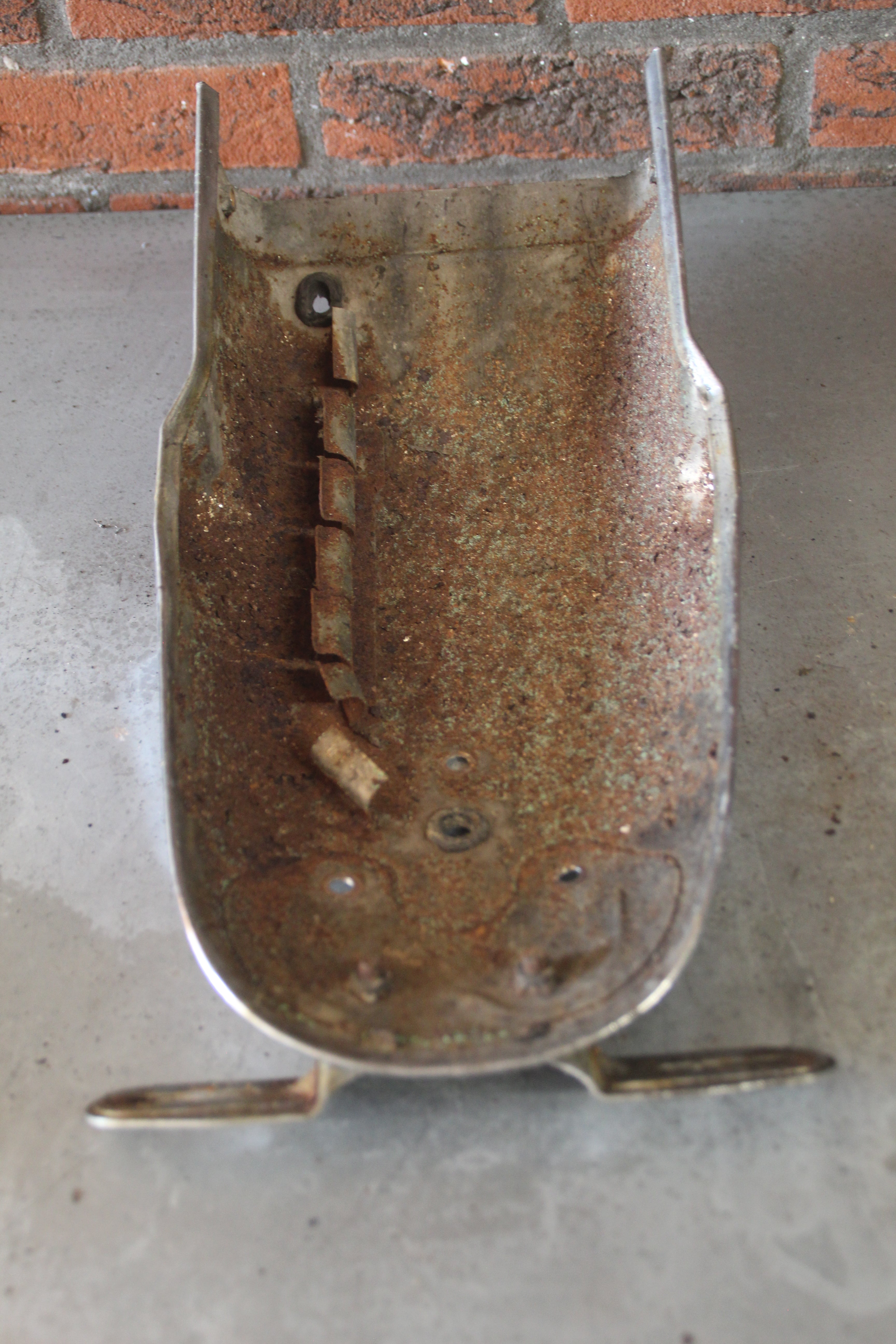 Yamaha XJ550 achterspatbord