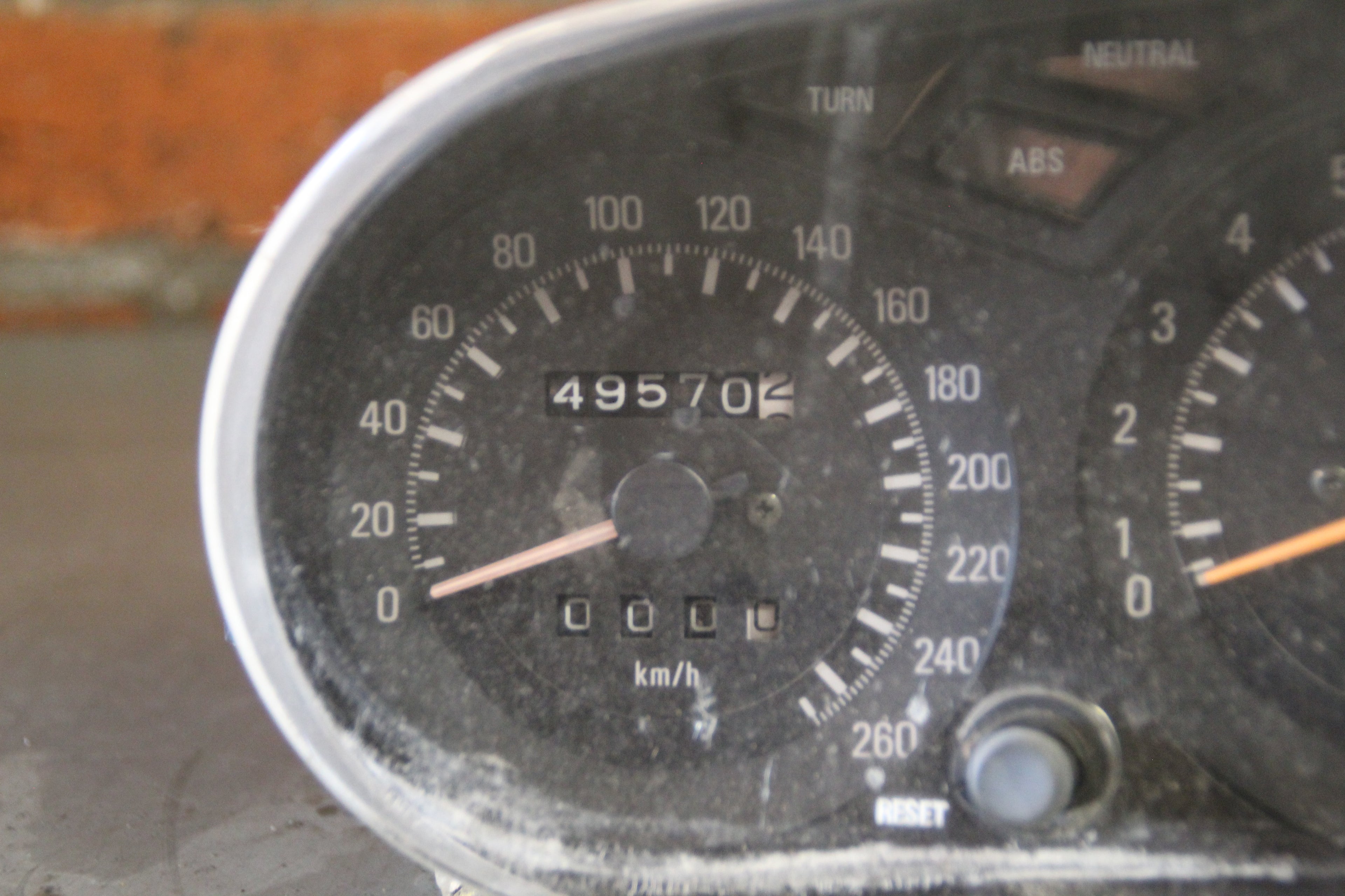 Yamaha FJ1200 kilometerteller