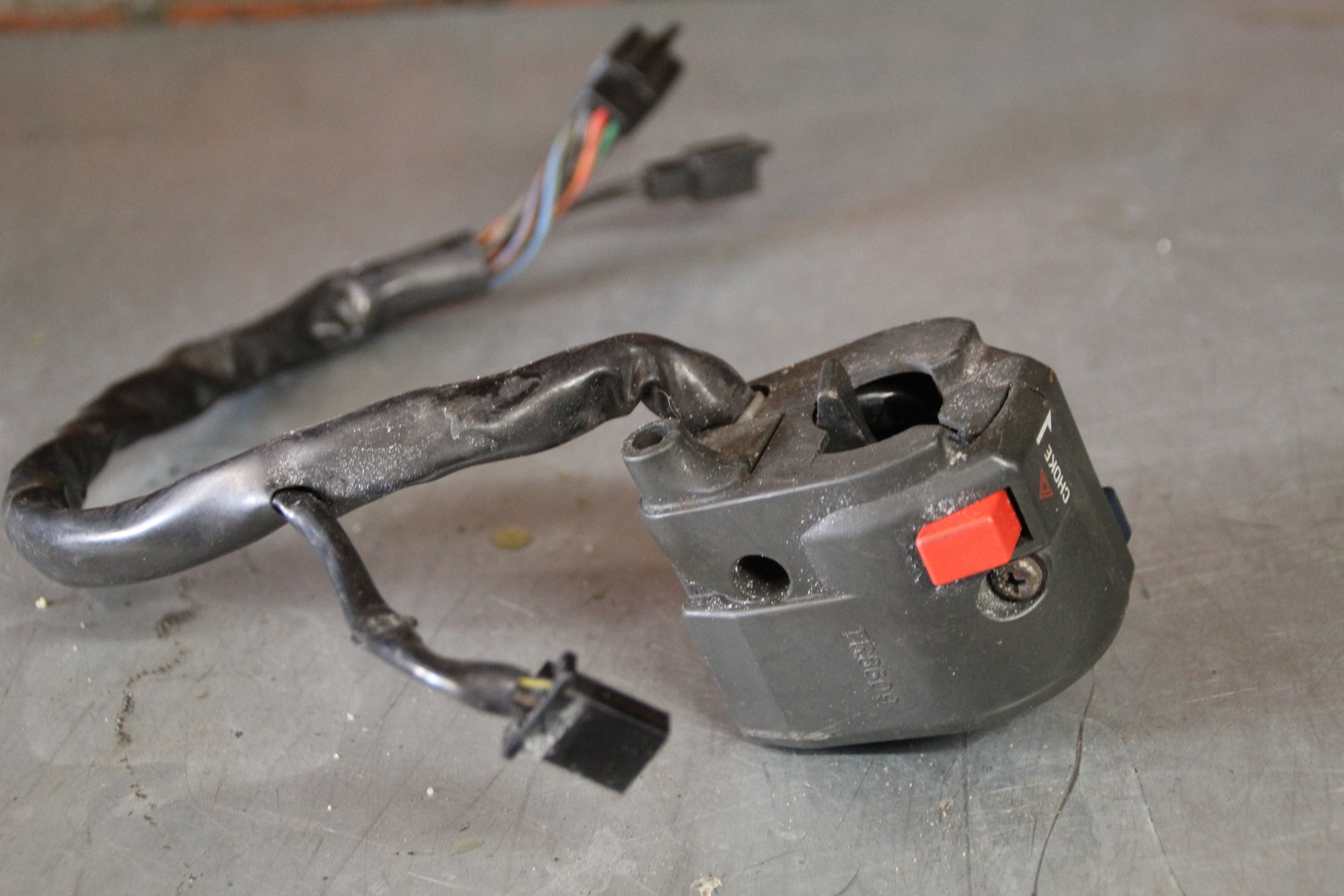 Kawasaki ZZR600 stuurbediening links