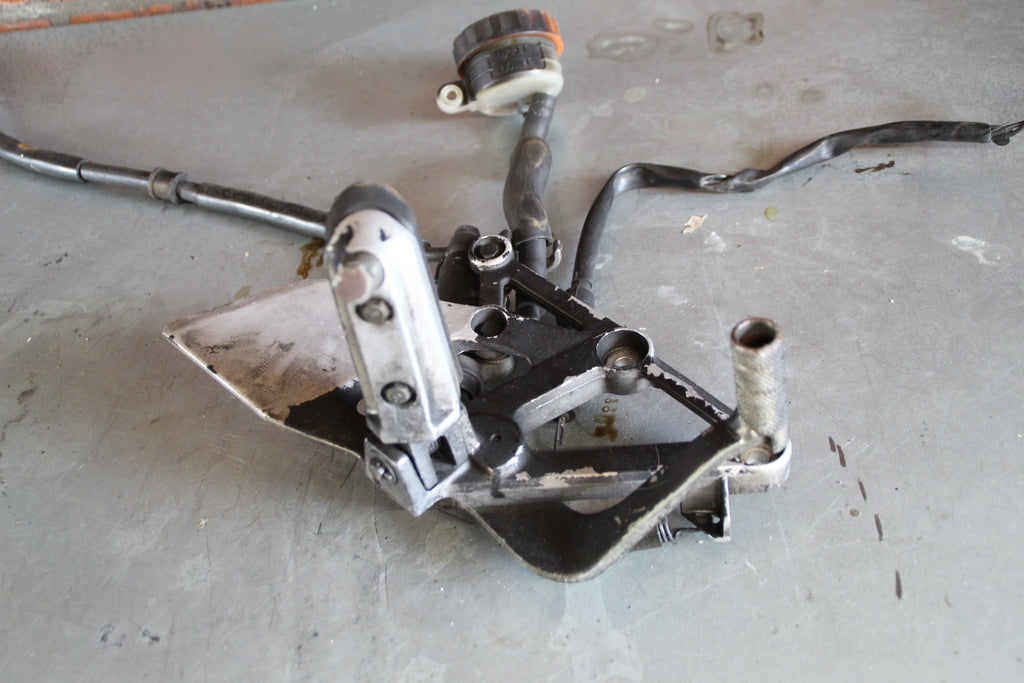 Honda CBR600F2 schetsplaat rechts