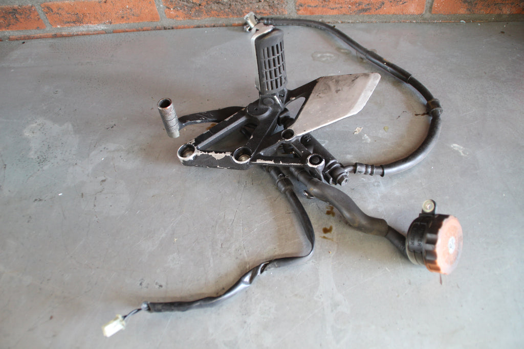 Honda CBR600F2 schetsplaat rechts