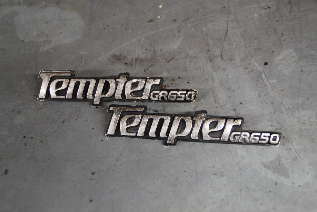 Suzuki GR650X tempter emblemen