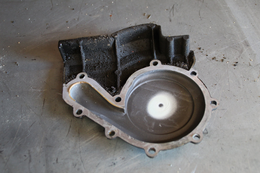 BMW K75RT waterpomp deksel