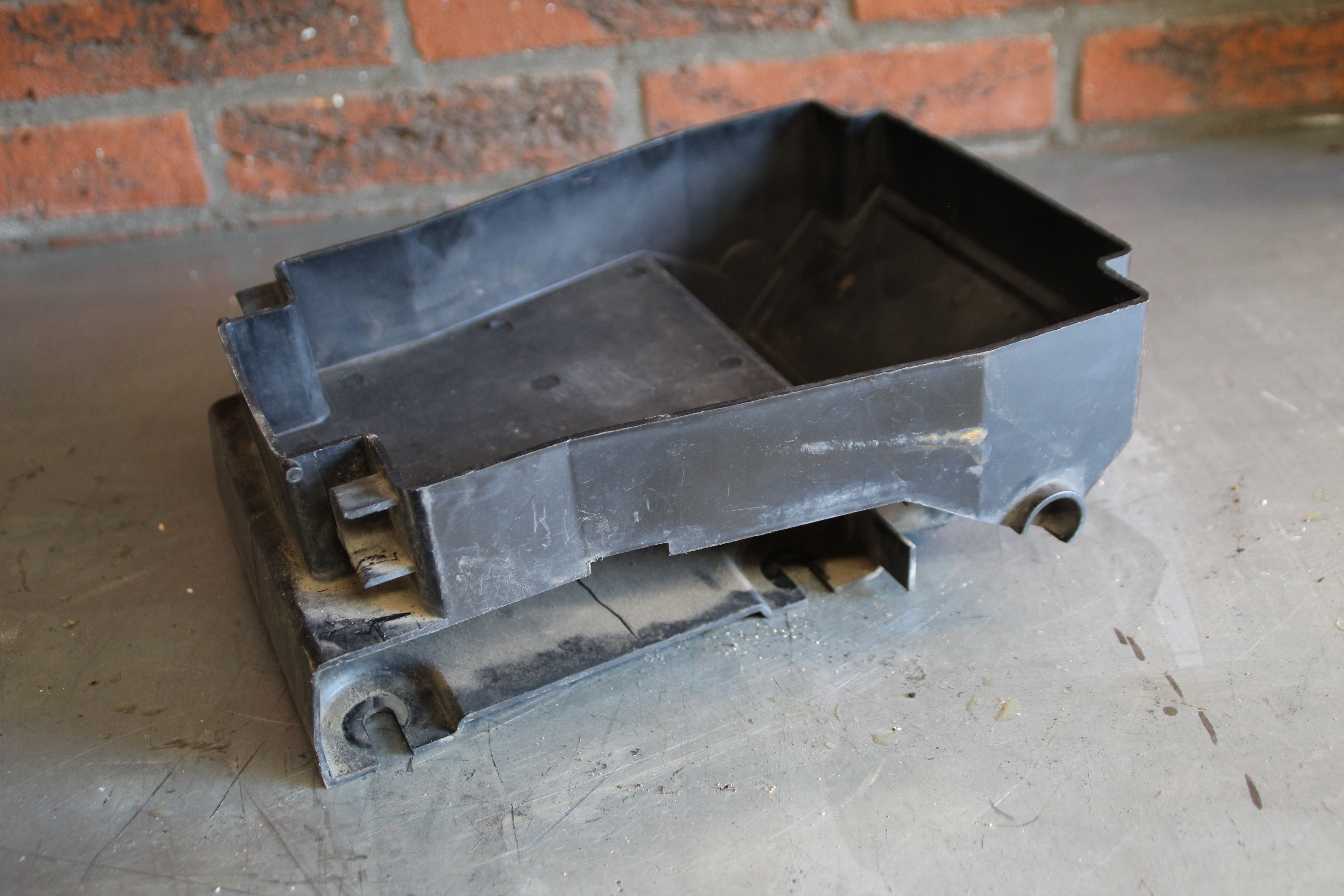 BMW K75RT bevestiging ECU