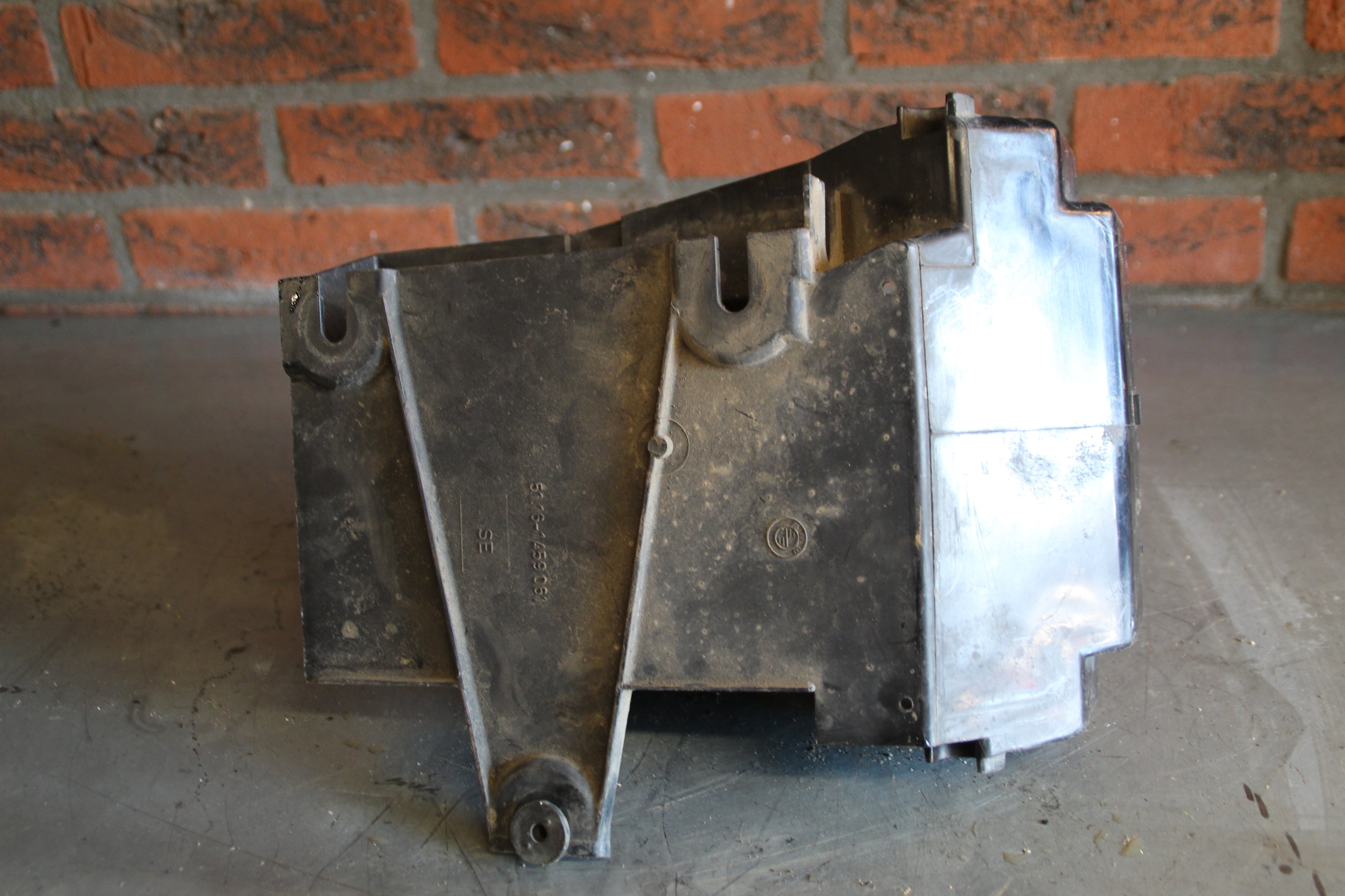 BMW K75RT bevestiging ECU
